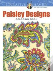Creative Haven Paisley Designs Collection Coloring Book
