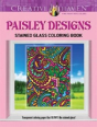 Creative Haven Paisley Designs Stained Glass Coloring Book - Preview