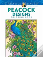 Creative Haven Peacock Designs Coloring Book