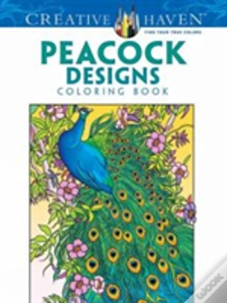Capa do artigo Creative Haven Peacock Designs Coloring Book