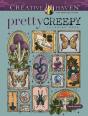 Creative Haven Pretty Creepy Coloring Book - Preview
