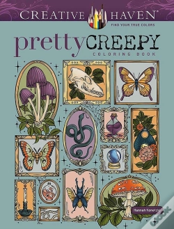 Capa do artigo Creative Haven Pretty Creepy Coloring Book