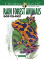 Creative Haven Rain Forest Animals Dot-To-Dot - Preview