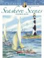 Creative Haven Seashore Scenes Coloring Book - Preview