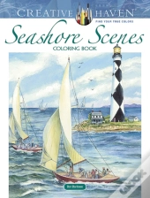 Creative Haven Seashore Scenes Coloring Book