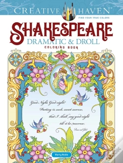Capa do artigo Creative Haven Shakespeare Dramatic & Droll Coloring Book