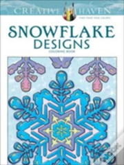 Creative Haven Snowflake Designs Coloring Book