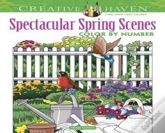 Creative Haven Spectacular Spring Scenes Color By Number