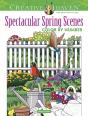 Creative Haven Spectacular Spring Scenes Color By Number - Preview