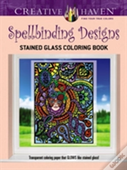 Capa do artigo Creative Haven Spellbinding Designs Stained Glass Coloring Book (Working Title)