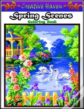 Capa do artigo Creative Haven Spring Scenes Coloring Book