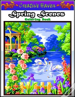 Capa do artigo Creative Haven Spring Scenes Coloring Book