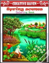 Creative Haven Spring Scenes Coloring Book