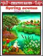 Creative Haven Spring Scenes Coloring Book - Preview