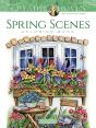 Creative Haven Spring Scenes Coloring Book - Preview