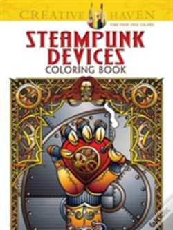 Capa do artigo Creative Haven Steampunk Devices Coloring Book