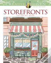 Creative Haven Storefronts Coloring Book