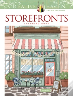 Capa do artigo Creative Haven Storefronts Coloring Book