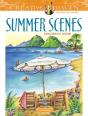 Creative Haven Summer Scenes Coloring Book - Preview