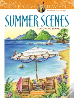 Capa do artigo Creative Haven Summer Scenes Coloring Book