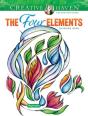 Creative Haven The Four Elements Coloring Book - Preview