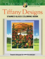 Creative Haven Tiffany Designs Stained Glass Coloring Book - Preview