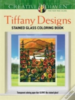 Capa do artigo Creative Haven Tiffany Designs Stained Glass Coloring Book