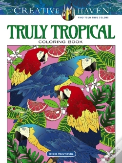 Capa do artigo Creative Haven Truly Tropical Coloring Book