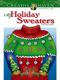 Creative Haven Ugly Holiday Sweaters Coloring Book - Preview