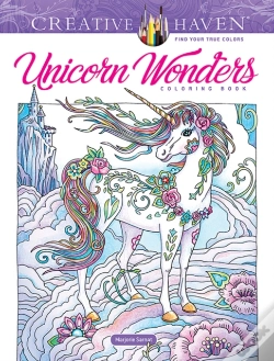 Capa do artigo Creative Haven Unicorn Wonders Coloring Book
