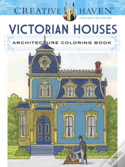 Capa do artigo Creative Haven Victorian Houses Architecture Coloring Book