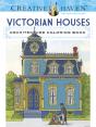Creative Haven Victorian Houses Architecture Coloring Book - Preview