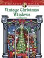 Creative Haven Vintage Christmas Windows Coloring Book - Preview