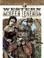 Creative Haven Western Screen Legends Coloring Book - Preview