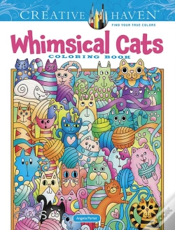 Capa do artigo Creative Haven Whimsical Cats Coloring Book