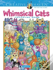 Capa do artigo Creative Haven Whimsical Cats Coloring Book