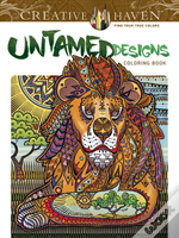 Creative Haven Wild Animal Designs Coloring Book