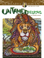 Creative Haven Wild Animal Designs Coloring Book - Preview