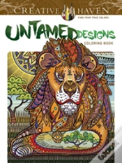 Capa do artigo Creative Haven Wild Animal Designs Coloring Book