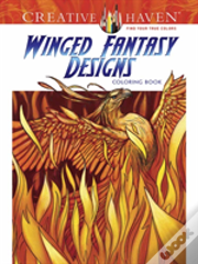 Creative Haven Winged Fantasy Designs Coloring Book