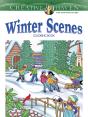 Creative Haven Winter Scenes Coloring Book - Preview