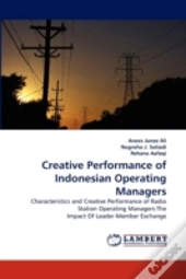 Creative Performance Of Indonesian Operating Managers