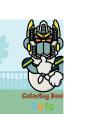 Creativity Robot Coloring  Book  Girls - Preview