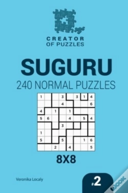 Capa do artigo Creator Of Puzzles - Suguru 240 Normal Puzzles 8x8 (Volume 2)