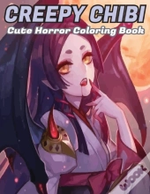 Creepy Chibi Cute Horror Coloring Book