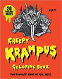 Creepy Krampus Coloring Book - Preview