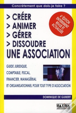 Capa do artigo Créer, Animer, Gérer, Dissoudre Une Association (6e Édition)