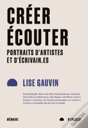 Capa do artigo Créer, Écouter