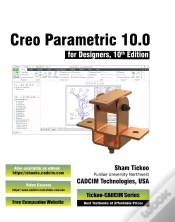 Capa do artigo Creo Parametric 10.0 For Designers, 10th Edition