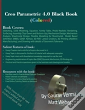 Capa do artigo Creo Parametric 4.0 Black Book (Colored)